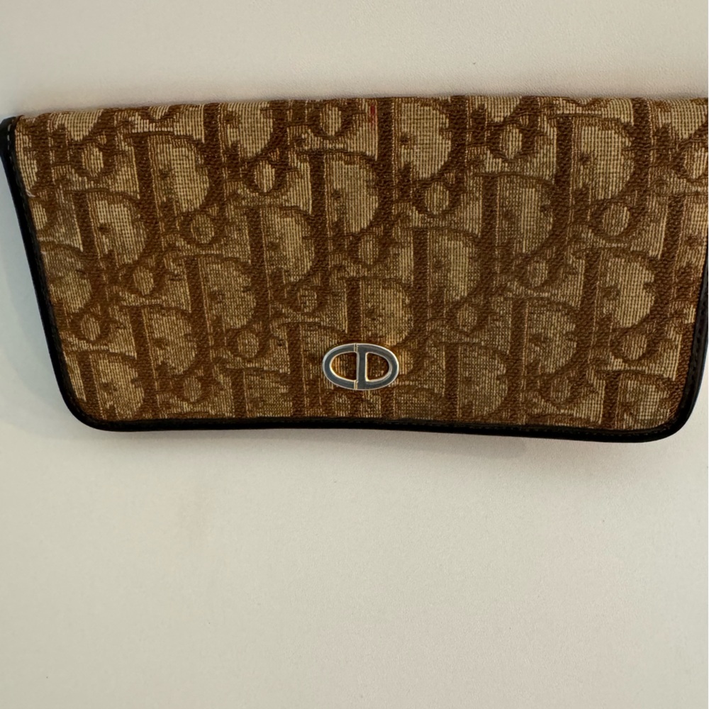Christian Dior long trotter wallet